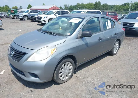2013 Nissan Versa 1.6 S из США, поврежденный, VIN 3N1CN7AP2DL895084